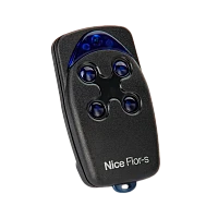 Пульт Д/У NICE FLO4R-S для ворот, шлагбаумов черный