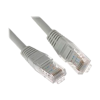 Патч-корд Geplink RJ-45 (m)-RJ-45 (m) 3.0м кат.5е ПВХ 26AWG серый (1/10/250)