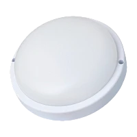 Светильник влагозащищенный Ultraflash LBF-0308 8W 220V LED IP65 135мм белый (1/40)