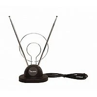 ТВ-Антенна комнатная Selenga 100 пассивная с питанием с усилителем DVB-T/T2 (1/60)