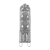Лампа галогенная Sweko G9 40W 220-240V капсула прозрачная (1/50/500)