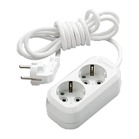 Удлинитель Makel 2р.С/З 16A 5.0м 3x1мм² IP20 белый MGP114 (1/12)