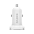 Автомобильное З/У Borofone BZ12A 1USB 3.0A QC3.0 белый (1/44/176)