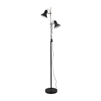 Торшер Camelion KD-432F 40W 230V на основании черный
