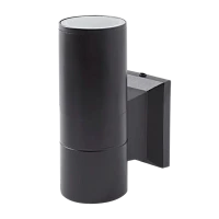 Светильник садово-парковый Camelion LGU10-03 35W 220V GU10 IP54 настенный черный (1/20)