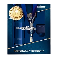 Набор Gillette Mach 3 (ст+1кас+гель75мл) *4* (коробка) 514