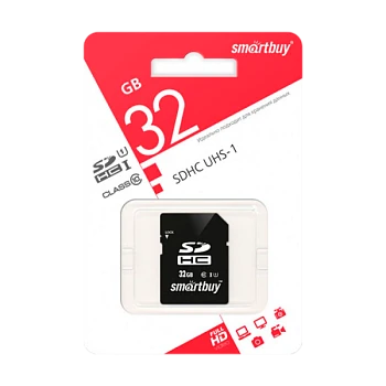 Карта памяти SD Smartbuy 32GB Class10 10 МБ/сек