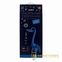 Светильник настольный Старт СТ81 8W 220V 27LED на основании сенс. синий