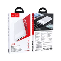Внешний аккумулятор HOCO J72 10000mAh 2.0A 2USB/Type-C белый (1/37)