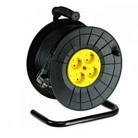 Удлинитель Прогресс на катушке 4р.С/З 16A 20.0м 3x1.5мм² черный