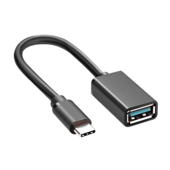 Адаптер KS-IS KS-725 Type-C (m)-USB3.1 (f) OTG черный