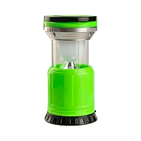 Фонарь туристический Облик 6014 15LED от аккумулятора зеленый