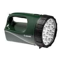 Фонарь туристический Космос 9199 4W 12LED от аккумулятора зеленый (1/10)