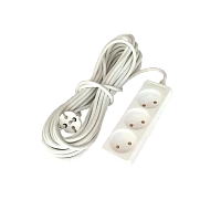 Удлинитель Прогресс Standard 3р.Б/З 10A 7.0м 2x1мм² белый (1/20)