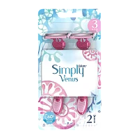 Бритва одноразовая Gillette "VENUS Simply" 3 лезвия 2шт. в блистере (1/5)