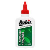 Гель от тараканов и муравьев Рубит Зиндан Профи 100г туба (1/60)