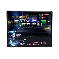 Приставка для цифрового ТВ Youwei DVB T9999 черный