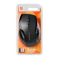 Мышь беспроводная Defender MM-295 Accura классическая USB черный (1/40)