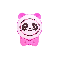 Ночник Camelion NL-253 "Панда с бантиком" 0.5W 220V в розетку синий (1/24/96)