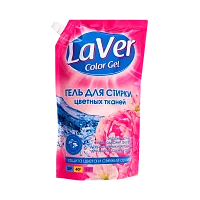 Гель для стирки цветного белья LaVer 1л дой-пак (1/6)