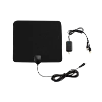 ТВ-Антенна комнатная Вектор AR-107 активная с питанием с усилителем DVB-T/T2 (1/20)