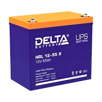 Аккумулятор свинцово-кислотный Delta HRL 12-55 X 12V 55Ah