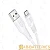 Кабель HOCO X58 USB (m)-microUSB (m) 1.0м 2.4A силикон белый (1/22/220)