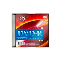 Диск DVD-R VS 4.7GB 16x 5шт. SlimCase (5/200)