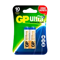 Батарейка GP ULTRA PLUS LR6 AA BL2 Alkaline 1.5V (2/20/160) 