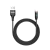 Кабель HOCO U76 USB (m)-Type-C (m) 1.2м 3.0A нейлон магнит черный (1/22/220)