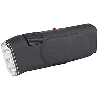 Фонарь универсальный ЭРА SDA10M 0.5W 3LED от аккумулятора прямая подзарядка черный (1/24/144)
