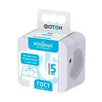 Разветвитель Фотон АМ 16-4 КУБ 4р.Б/З 16A белый (1/10)