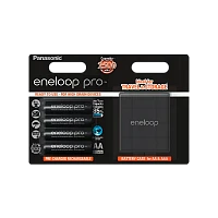 Аккумулятор предзаряженный RTU Panasonic R6 AA BL4 NI-MH eneloop pro 2500mAh футляр