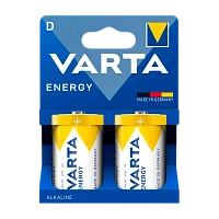 Батарейка Varta ENERGY LR20 D BL2 Alkaline 1.5V (4120) (2/12/60)