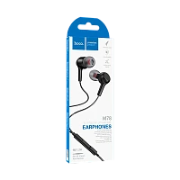 Наушники внутриканальные HOCO M78 с микр. черный (1/31/310)