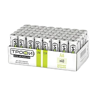 Батарейка Трофи Eco LR6 AA bulk Alkaline 1.5V (40/720/17280)