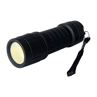 Фонарь универсальный Космос 2079 5LED от батареек IP44 черный (1/18/72)