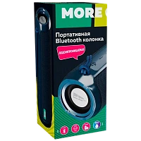 Портативная колонка MORE CHOICE BS22 bluetooth 5.3 microSD синий