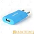 Сетевое З/У Smartbuy SATELLITE 1USB 1.0A синий (1/60)