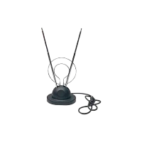 ТВ-Антенна комнатная Вектор большое кольцо AR-019 пассивная с питанием DVB-T/T2 (1/50)