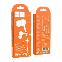 Наушники внутриканальные HOCO M82 с микр. белый (1/21/210)