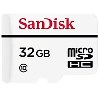Карта памяти microSD SanDisk High Endurance 32GB Class10 20 МБ/сек с адаптером