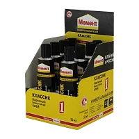 Клей Момент КЛАССИК 50мл универсальный BOX8 шоу-бокс (8/96)