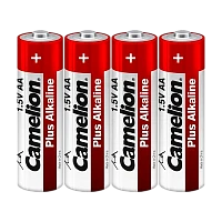 Батарейка Camelion Plus LR6 AA Shrink 4 Alkaline 1.5V (4/60/720)
