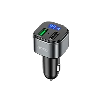 Автомобильное З/У HOCO E67 2USB QC3.0 черный (1/120)