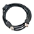 Кабель Atcom USB (m)-USB (f) 1.5м силикон черный (1/250)