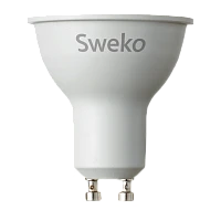 Лампа светодиодная Sweko RAP16 GU10 10W 3000К 230V (1/5/100)
