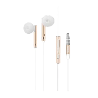 Наушники вставные HOCO M26 с микр. золотой (1/20/160)