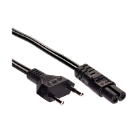 Кабель питания ENERGY POWER TD-2729 (555) китайская вилка-2-pin 1.5м черный (1/500)