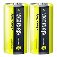 Батарейка Фаzа R14 C SH2 Heavy Duty Heavy Duty 1.5V (2/24/288)